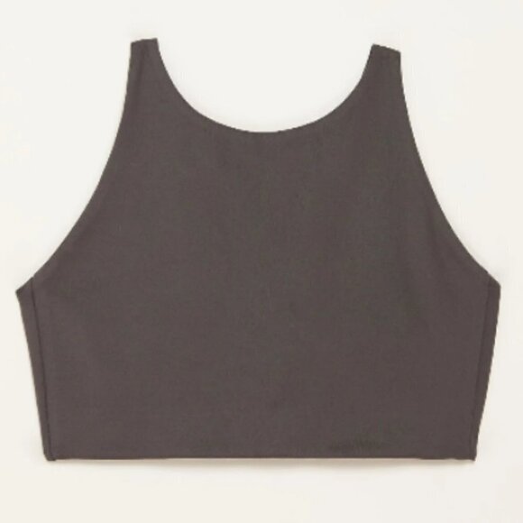 💕GIRLFRIEND COLLECTIVE💕 Topanga Bra ~ Moon Charcoal Gray Dark Gray XXL NWT - Picture 7 of 14